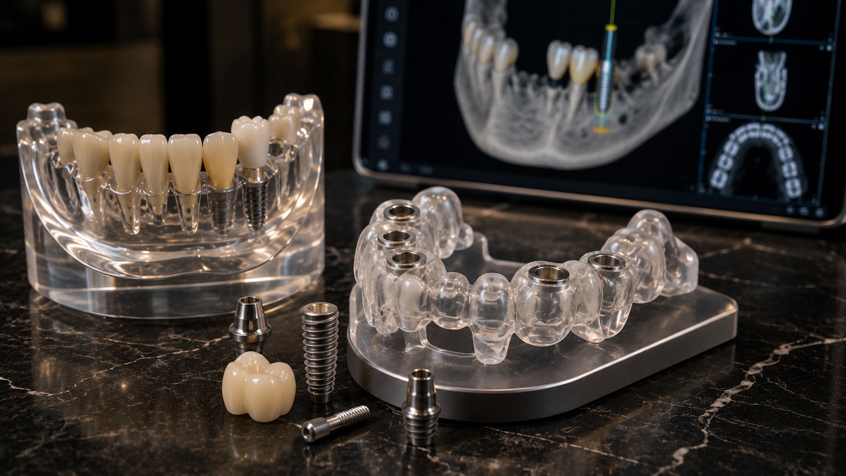 Dental implant treatment planning and restoration