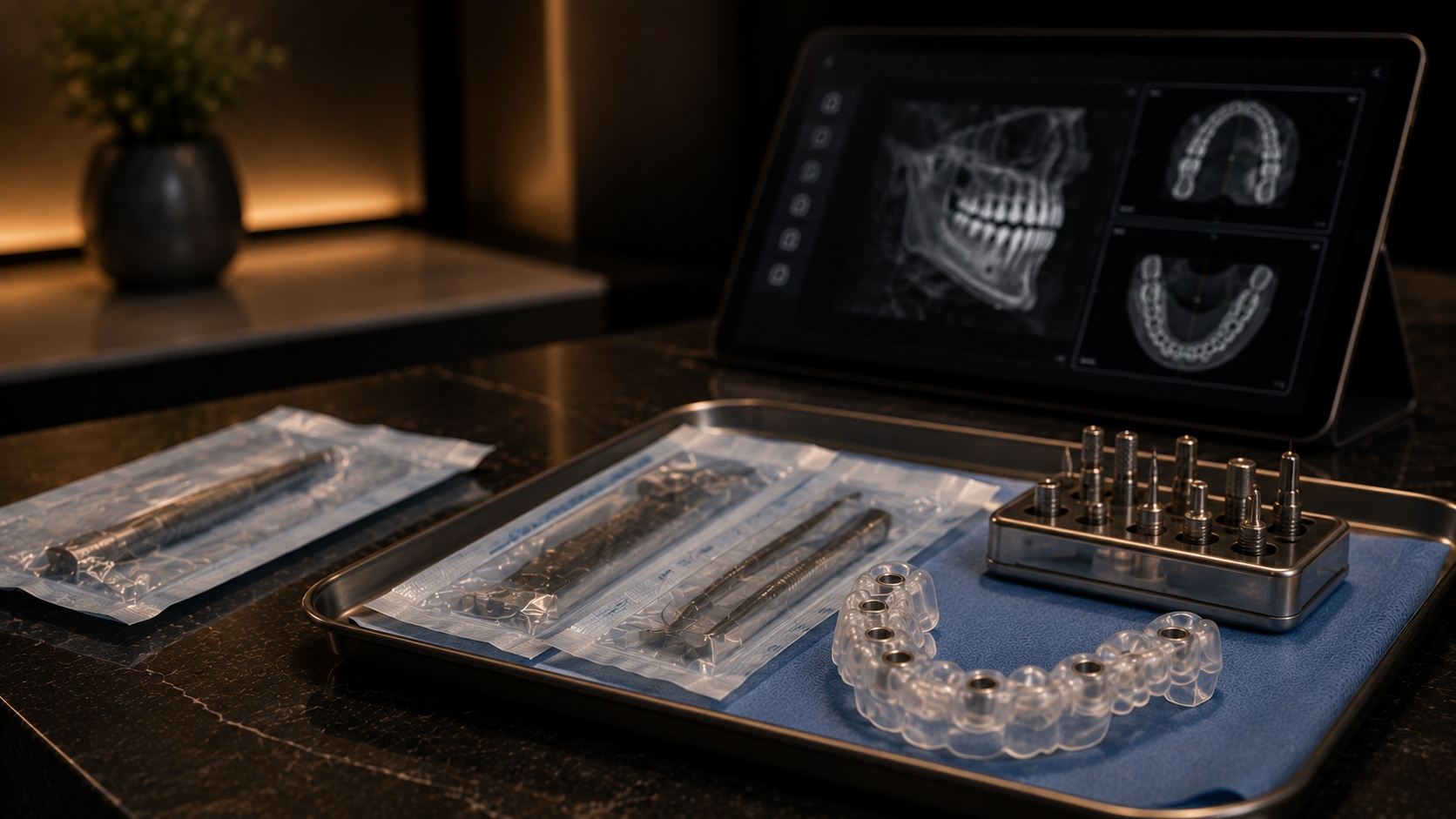 Careful dental surgery planning and support